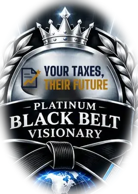 Platinum Black Belt Visionary medal