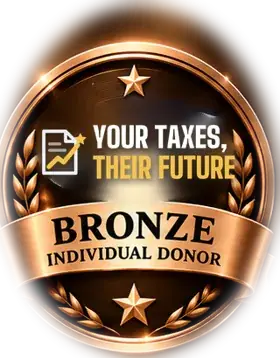 Bronze Individual Donor medal